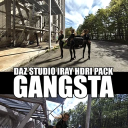 Gangsta – DAZ Studio Iray HDRI Pack