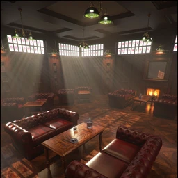 Gentlemen’s Game Room Iray Addon