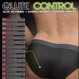 Glute Control for Genesis 3 and 8 Male(s)