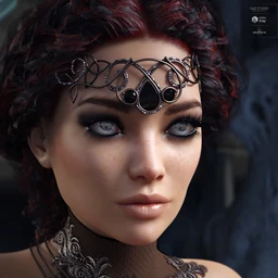Gothic Accents for Genesis 8 Females