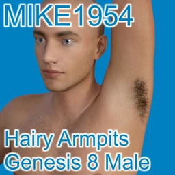 Hairy Armpits For Genesis 8 Male
