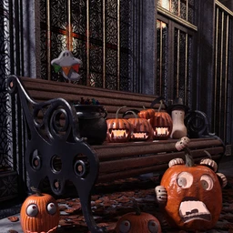 Halloween Whimsey Props