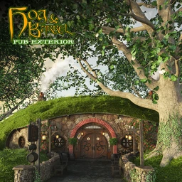 Hog and Barrel Pub Exterior