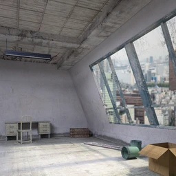 Industrial Room Interior and Props