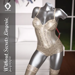 JMR Without Secrets Lingerie for G3F-G8F