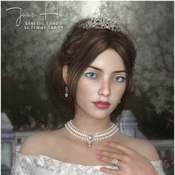 June Hair for G3 G8 La Femme and V4