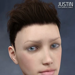 Justin HD for Genesis 8 Male