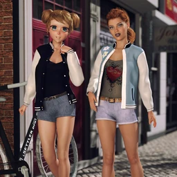 Kawaii Infused Outfit Textures