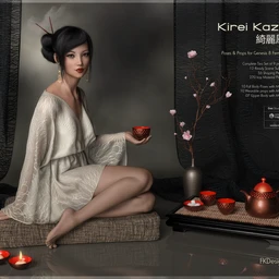 Kirei Kaze Props & Poses for Genesis 8 Females