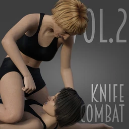 Knife Combat vol.2 for Genesis 8 Female