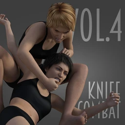 Knife Combat vol.4 for Genesis 8 Female