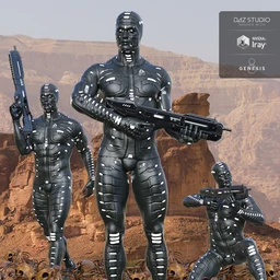 Mechtropolus for Genesis 8 Male(s)