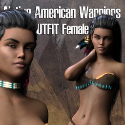 Native American Warrior Outfit for G8F