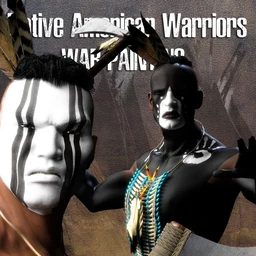 Native American Warrior War Paintings for G8M