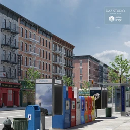 New York Street Props