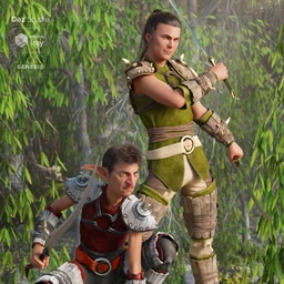 Oak Defender Outfit Textures