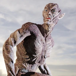 Oumua HD Alien Creature for Genesis 8 Male