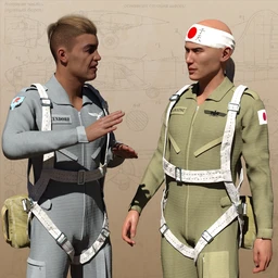 Pilot Uniform Materials of WWII