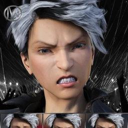 Pop Style – Expressions for Genesis 8 Male and Yuzuru 8