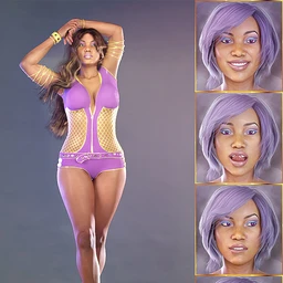 PTF Insolent Poses and Expressions for Latonya 8 and Genesis 8 Female