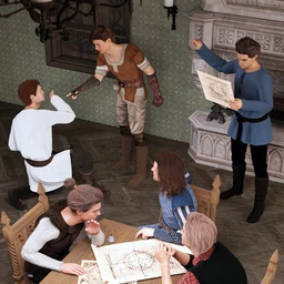 Royal Overtime for Genesis 8 Male