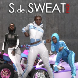 S.de.Sweat Pack For Genesis 8 Females