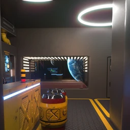 Sci-Fi Starship Quarters Volume 2