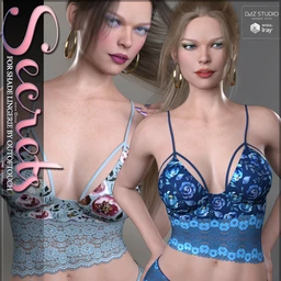 Secrets for Shade Lingerie Genesis 8 Females