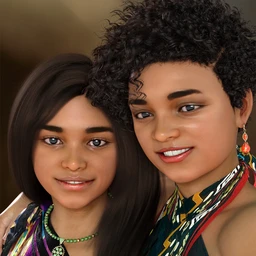 Sisters Tammie and Rachelle for Genesis 8 Female