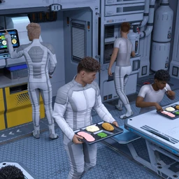 Solaris Dining Room Poses Genesis 8 Male