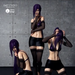 Sorrowed Soul Poses for Genesis 8 Female(s)