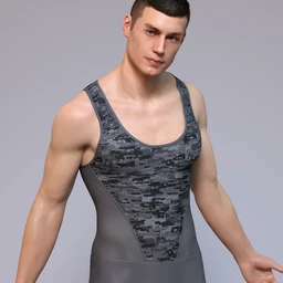 Sports Jump Suit for Genesis 8 Male(s)