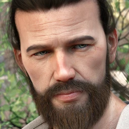 Stranded Whiskers for Genesis 8 Male(s)