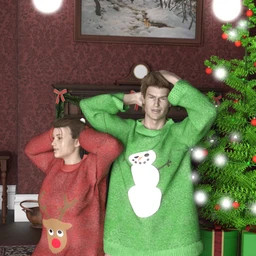 SY dForce Ugly Sweater Genesis 8