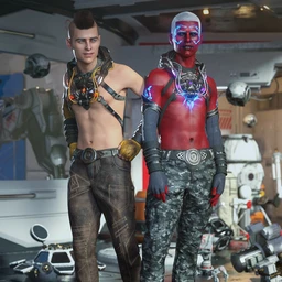 Symbiont Outfit Textures