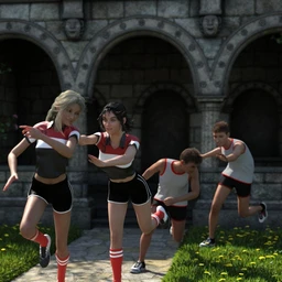 Tag You’re it Poses for Genesis 8