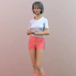 Tall Lace Boots for Genesis 8 Female