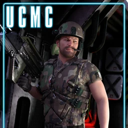 UCMC Add-on for ATLAS Armored Suit for Genesis 8 Male