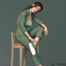 X-Fashion Uniform 02 for Genesis 8 Female(s)