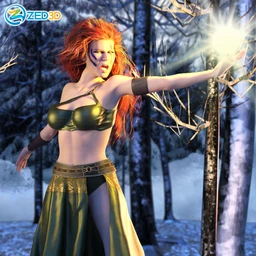 Z Magic Powers Poses and Expressions for Leisa 8