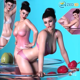 Z Martini Girls Prop and Poses for Genesis 3 and 8 Female