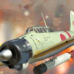 Zeke Military Aircraft