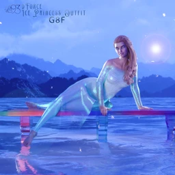 a93 – Ice Princess Outfit for G8F