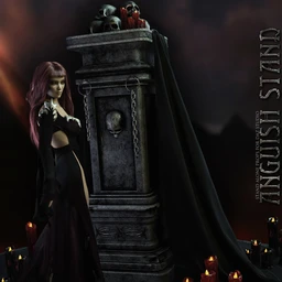 Anguish Stand Daz Studio