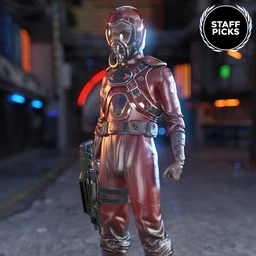 Battle Pilot Outfit for Genesis 8 Male(s)