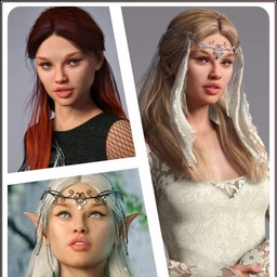 Briareth Hair for Genesis 8 Female(s)
