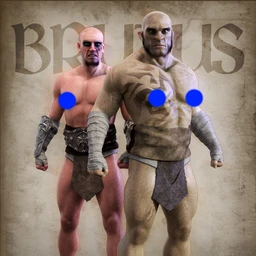 Brutus Orc & Human For Genesis 8 Male