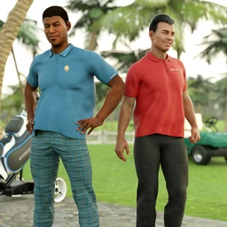 Casual Golf Outfit Textures