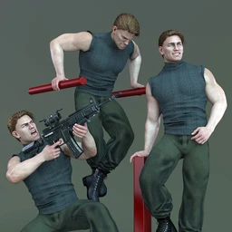 CDI Poses for Dain 8 and Genesis 8 Male