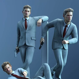 CDI Poses for Jonathan 8 and Genesis 8 Male